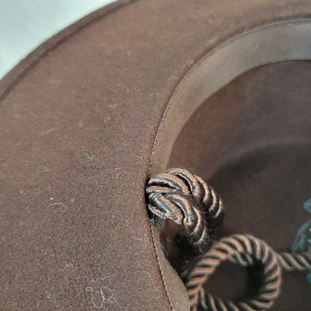 Wool Hat Brown - image 6